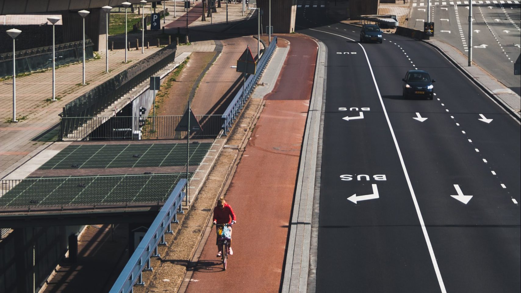 bike lane alongside road